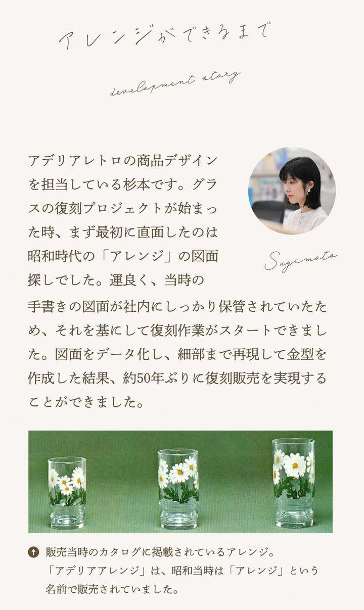 アデリアレトロオンラインショップ アデリアアレンジ コップ9 花ざかり