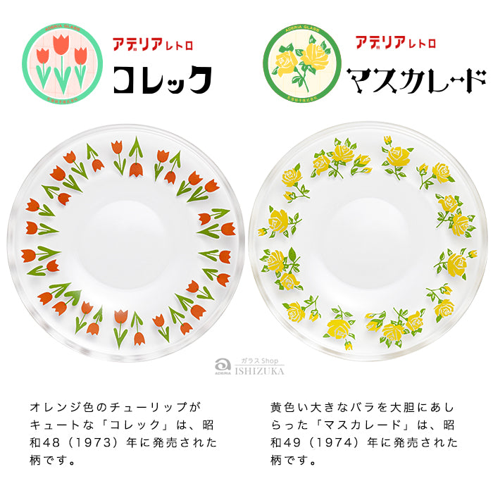 【当店限定】 アデリアレトロ プレート120 コンプリートセット