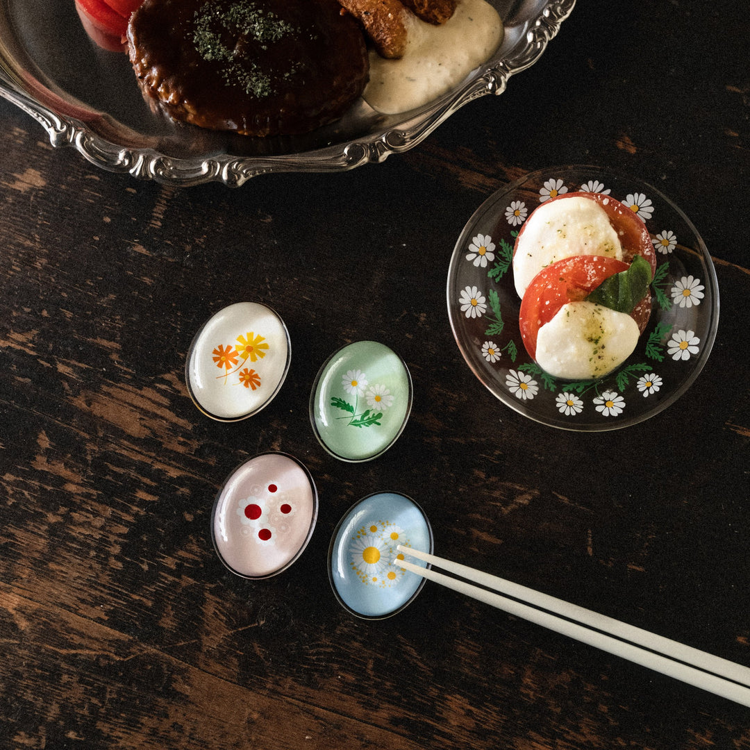 アデリアレトロオンラインショップ 箸置き 花まわし | レトロ柄の