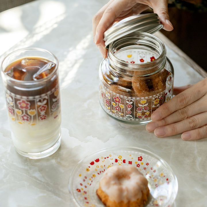 アデリアレトロオンラインショップ プレート120 花レース | レトロ柄の