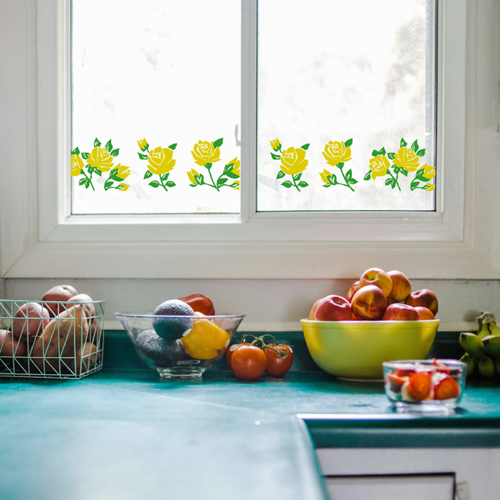 アンティーク マドラスレース 草花紋様カーテンパネル 菫/勿忘草 コルヌコピア風 アンティーク マドラスレース 草花紋様カーテンパネル 菫/勿忘草